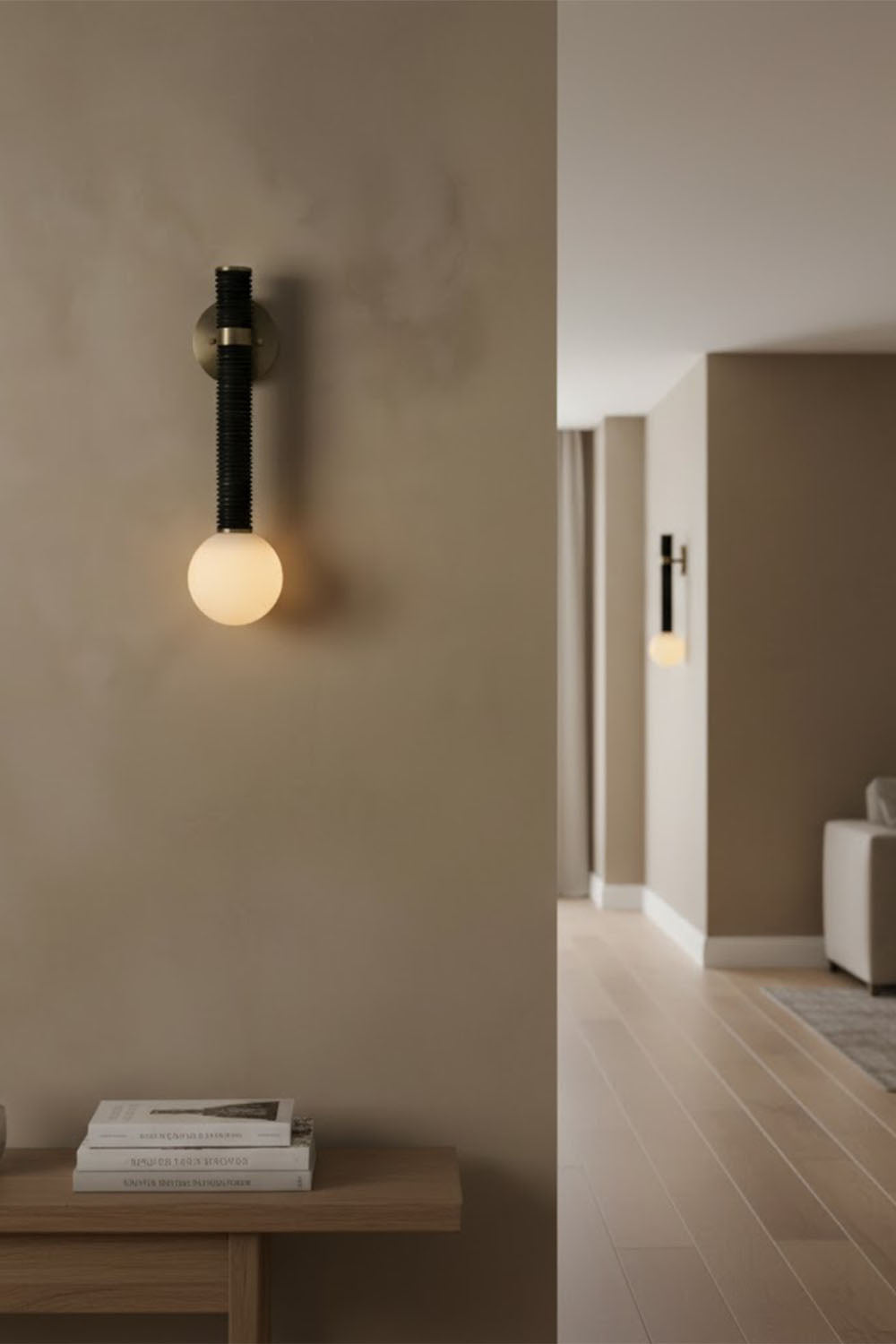 American Leather Wall Lamp - view 4 | everlamps