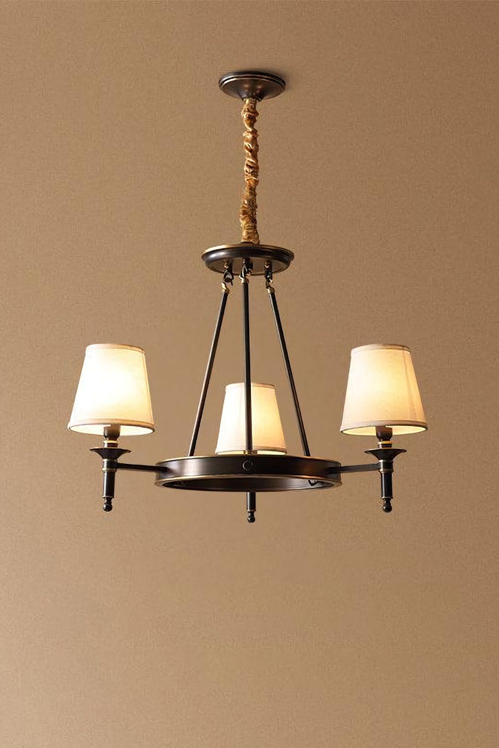 Antique Brass Chandelier - everlamps