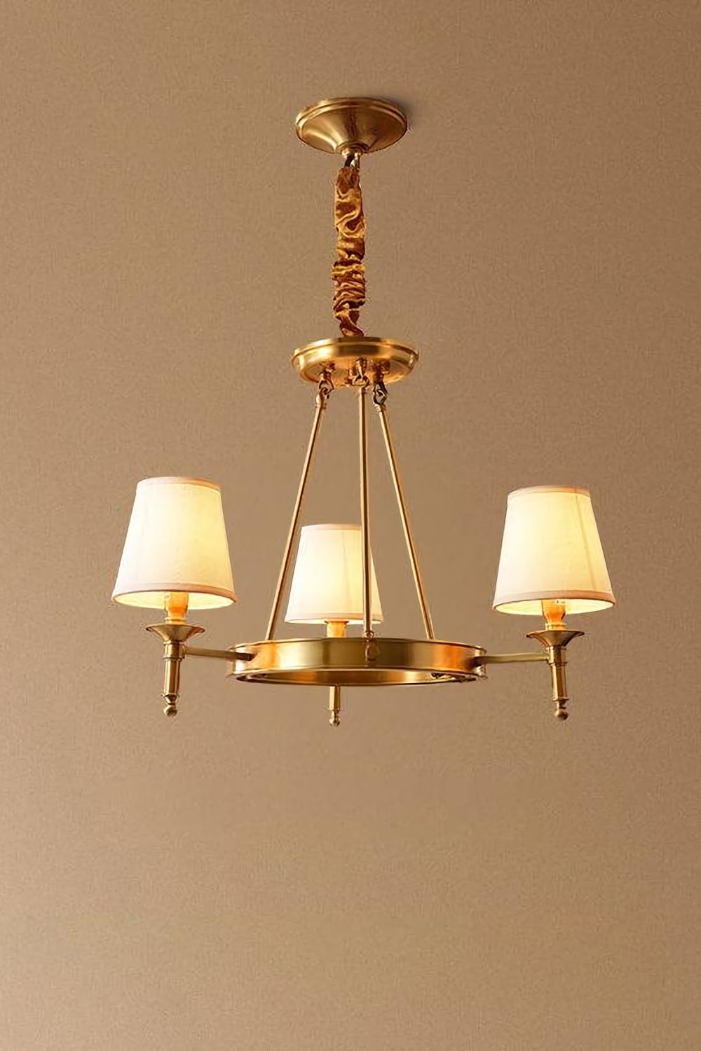 Antique Brass Chandelier - everlamps