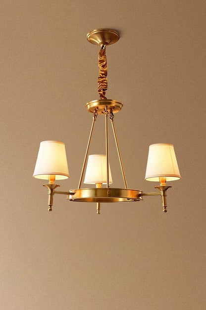 Antique Brass Chandelier - everlamps