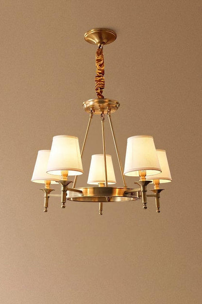 Antique Brass Chandelier - everlamps