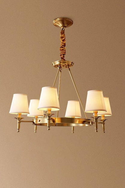 Antique Brass Chandelier - everlamps