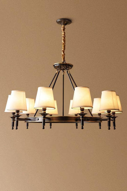 Antique Brass Chandelier - everlamps