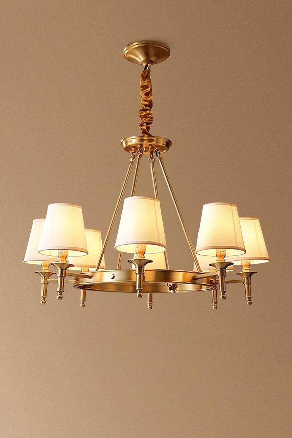 Antique Brass Chandelier - everlamps