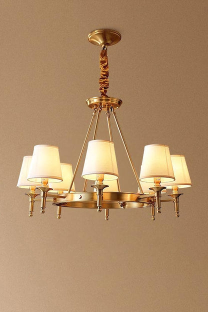 Antique Brass Chandelier - everlamps