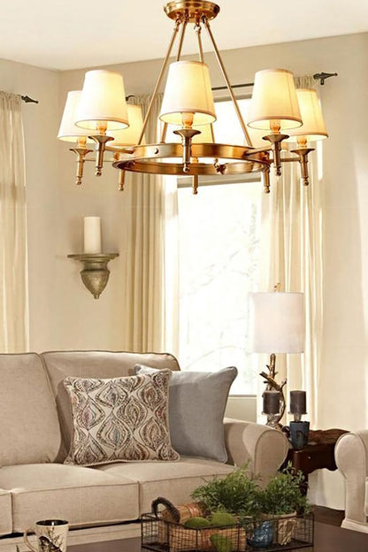 Antique Brass Chandelier - everlamps