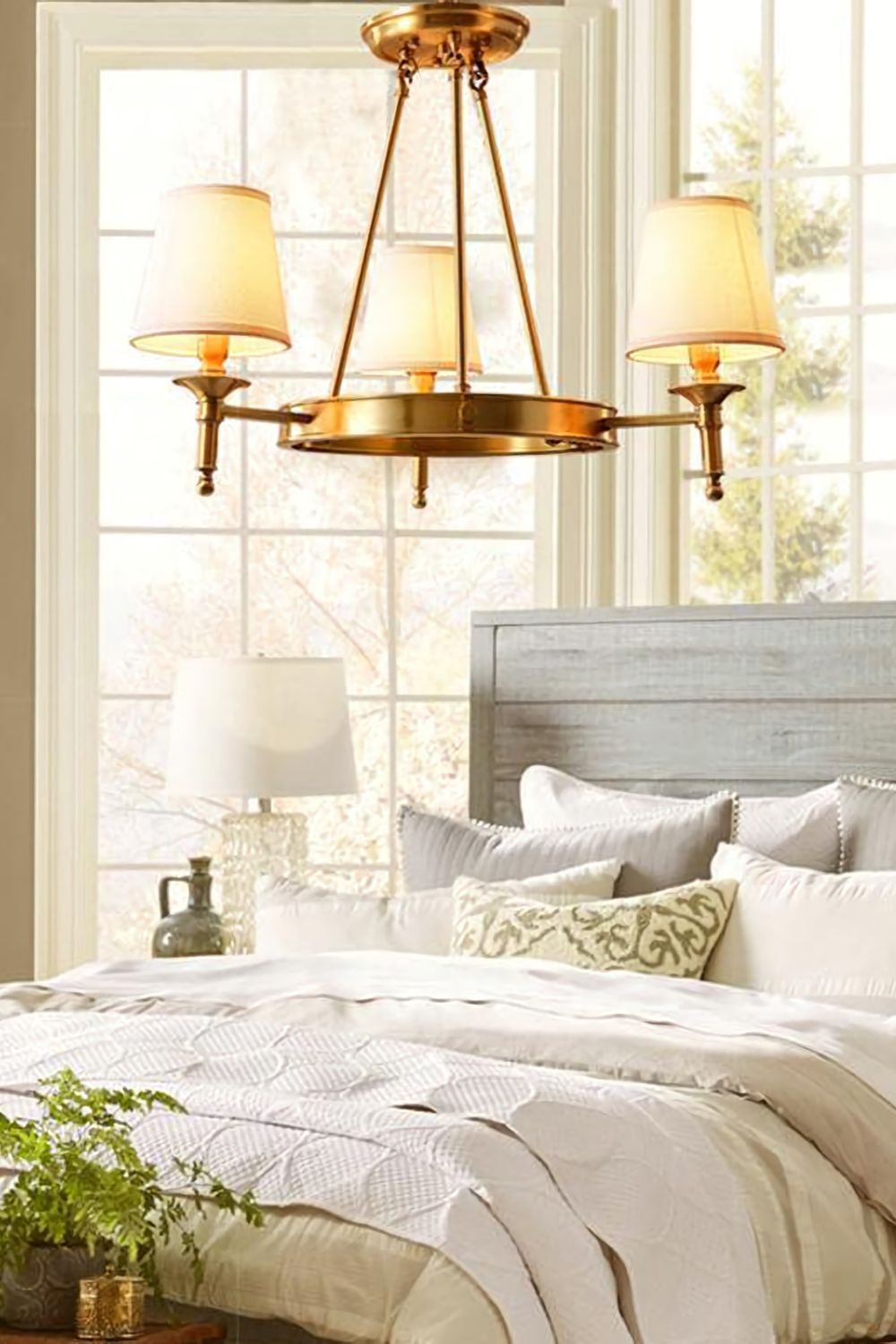 Antique Brass Chandelier - everlamps
