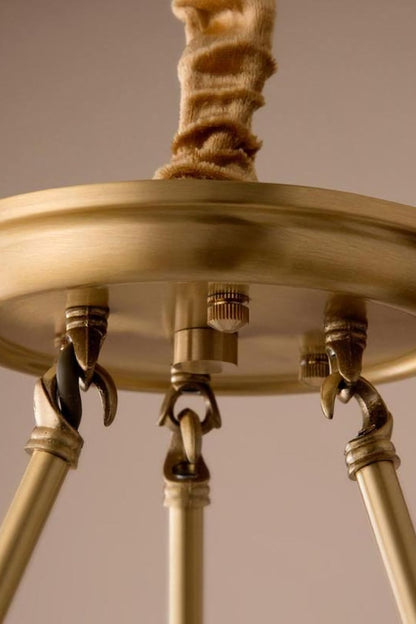Antique Brass Chandelier - everlamps