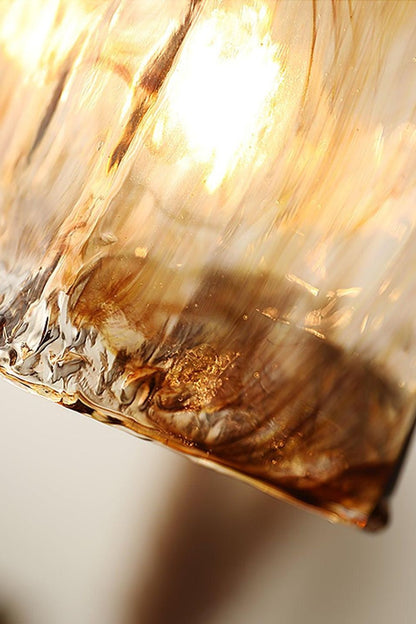 Antique Brown Glass Pendant Light - view 10 | everlamps