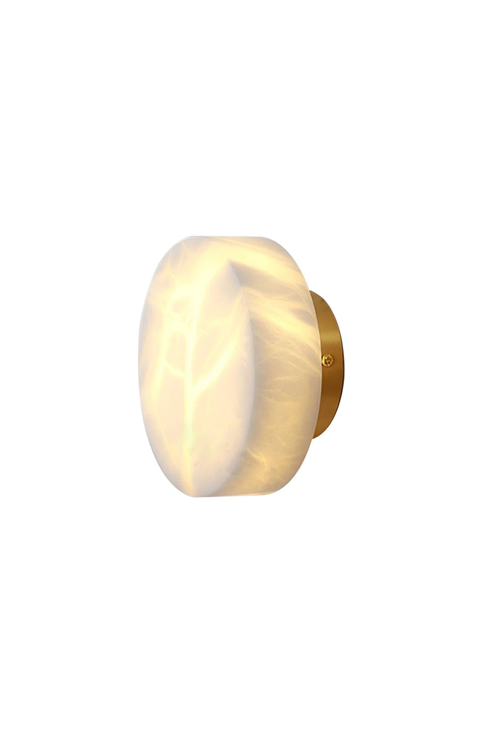 Aplique cilíndrico de alabastro | everlamps