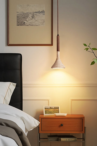 Aplomb Travertine Pendant Lamp - view 2 | everlamps
