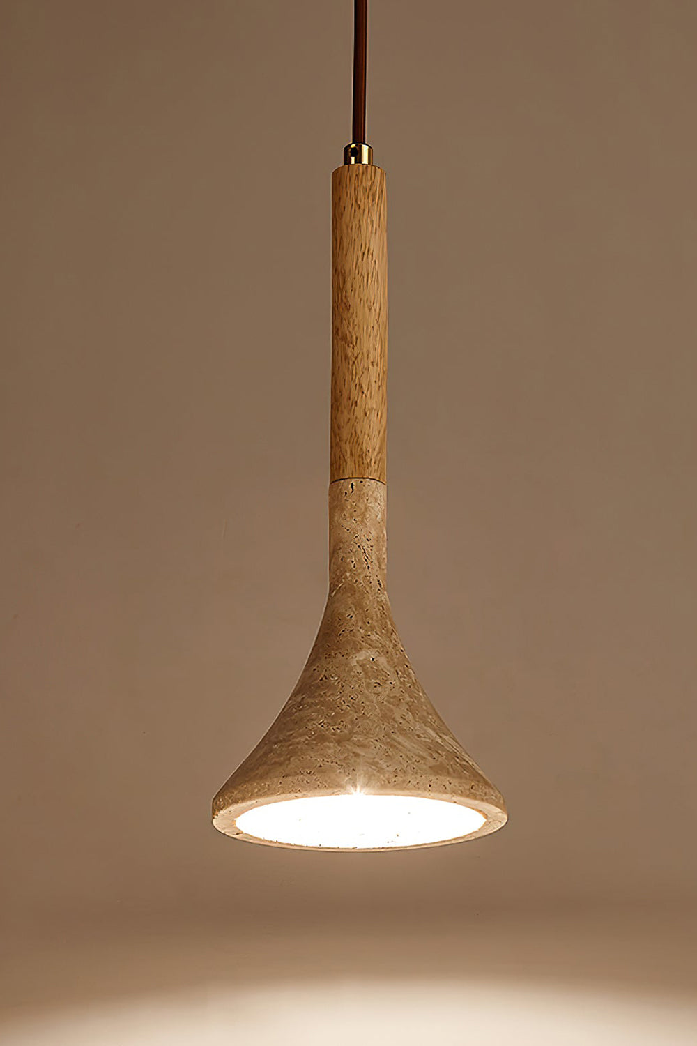 Aplomb Travertine Pendant Lamp - view 19 | everlamps