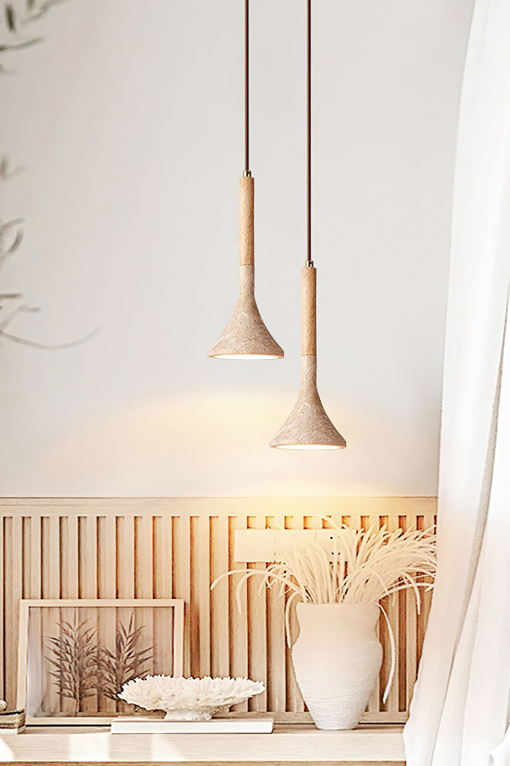Aplomb Travertine Pendant Lamp - view 13 | everlamps