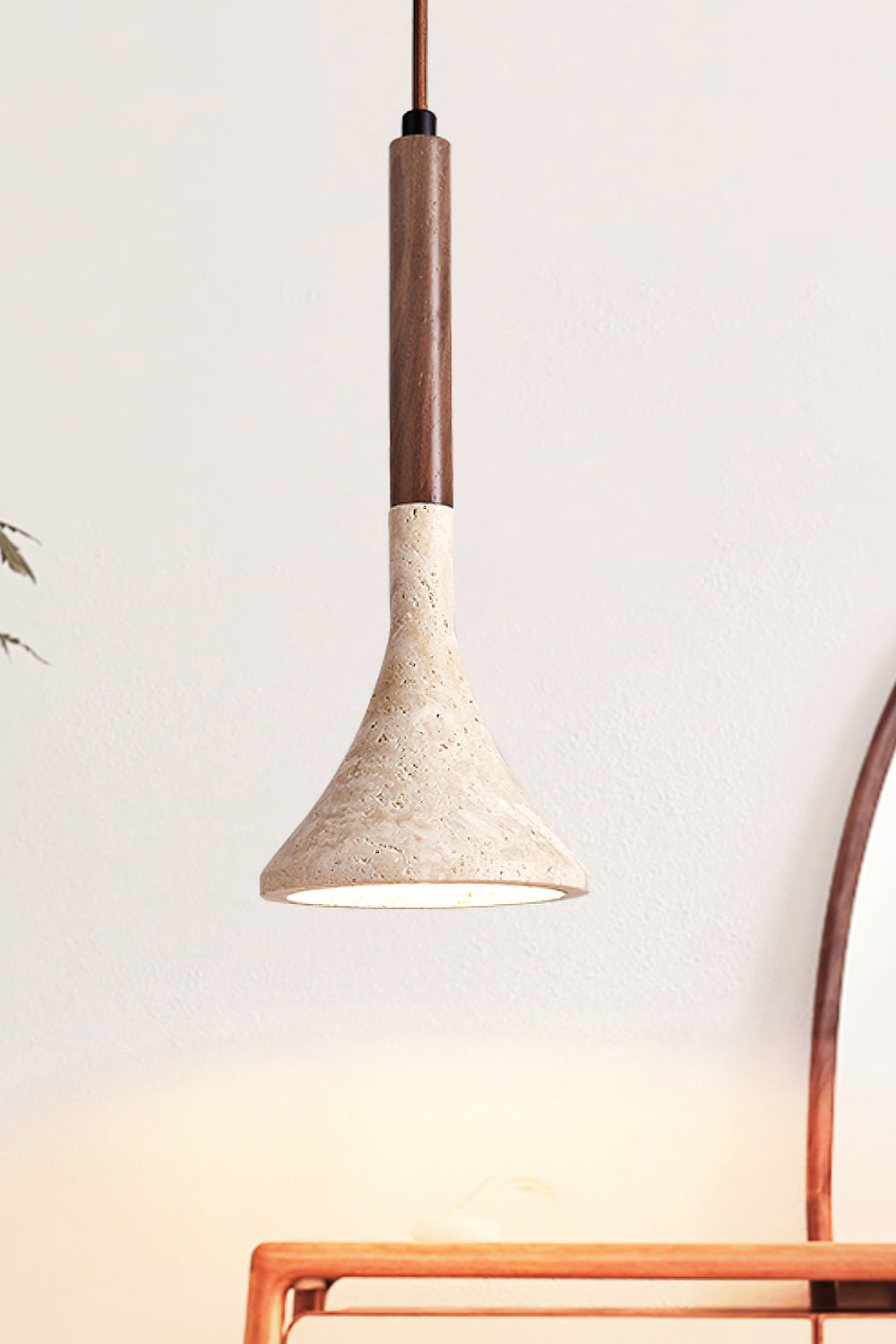 Aplomb Travertine Pendant Lamp - view 16 | everlamps