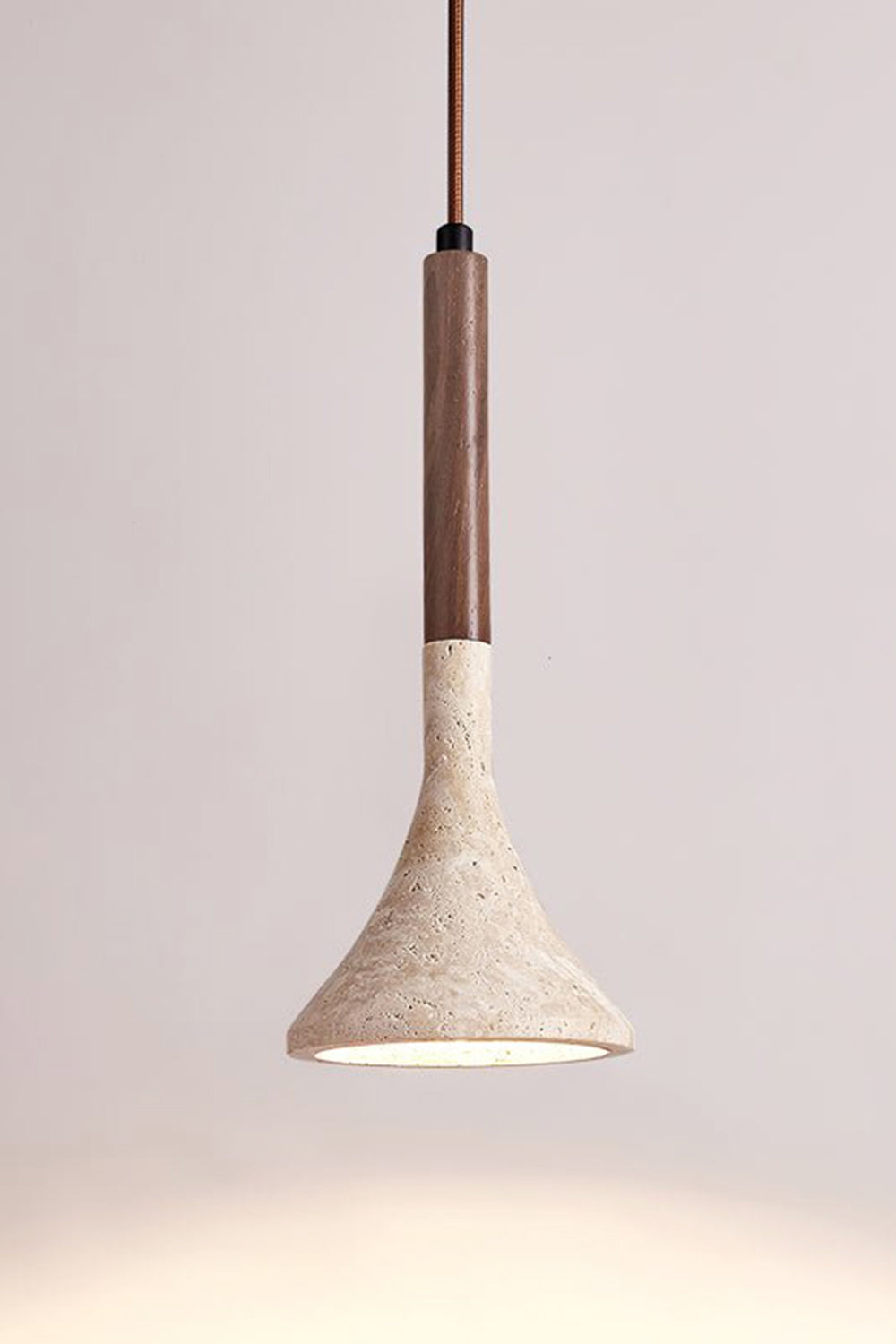 Aplomb Travertine Pendant Lamp - view 21 | everlamps