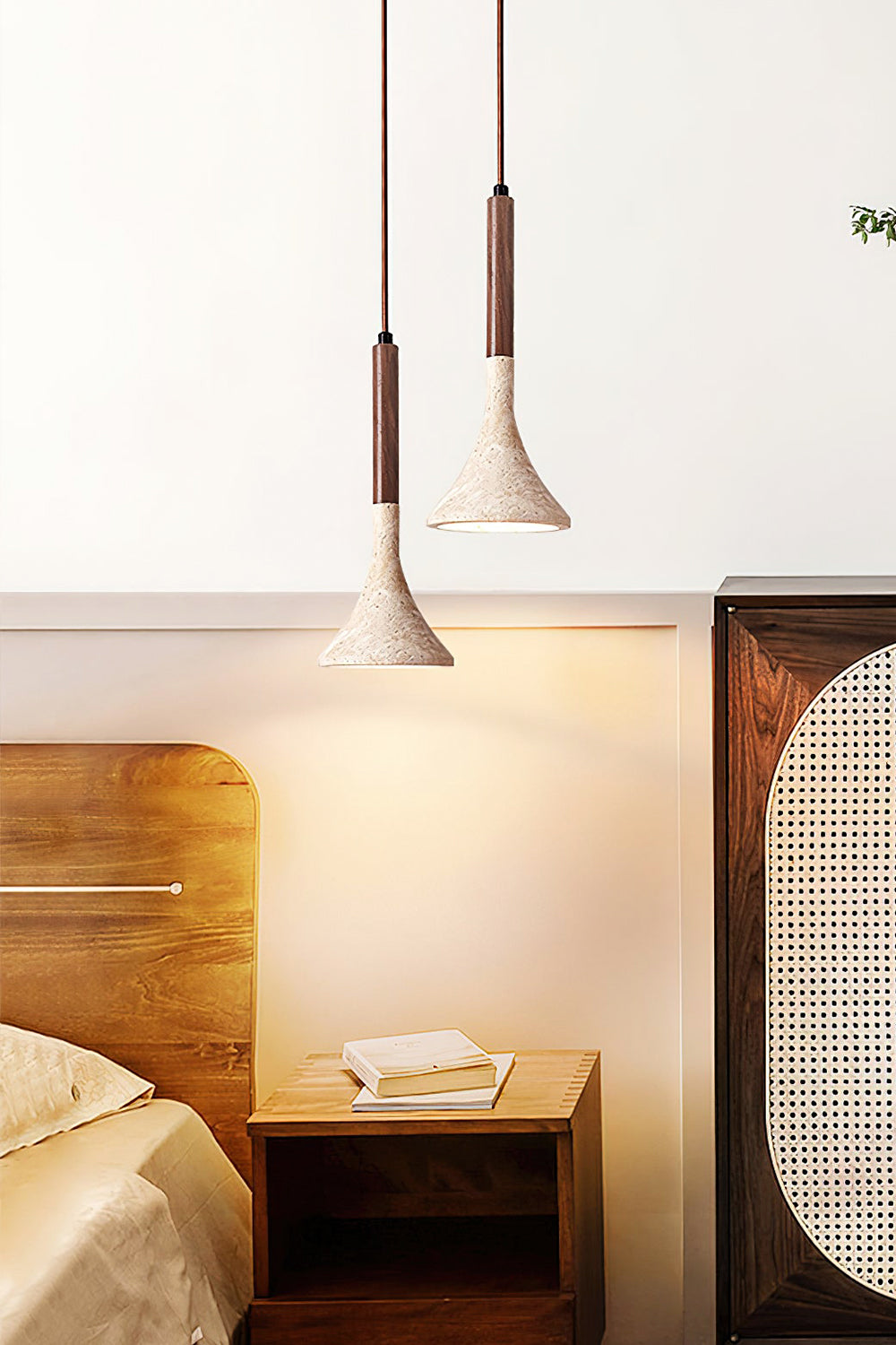 Aplomb Travertine Pendant Lamp - view 6 | everlamps