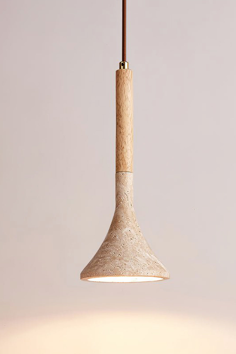 Aplomb Travertine Pendant Lamp - view 20 | everlamps