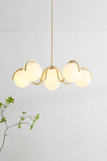Arc Glow Orb Chandelier - view 10 | everlamps