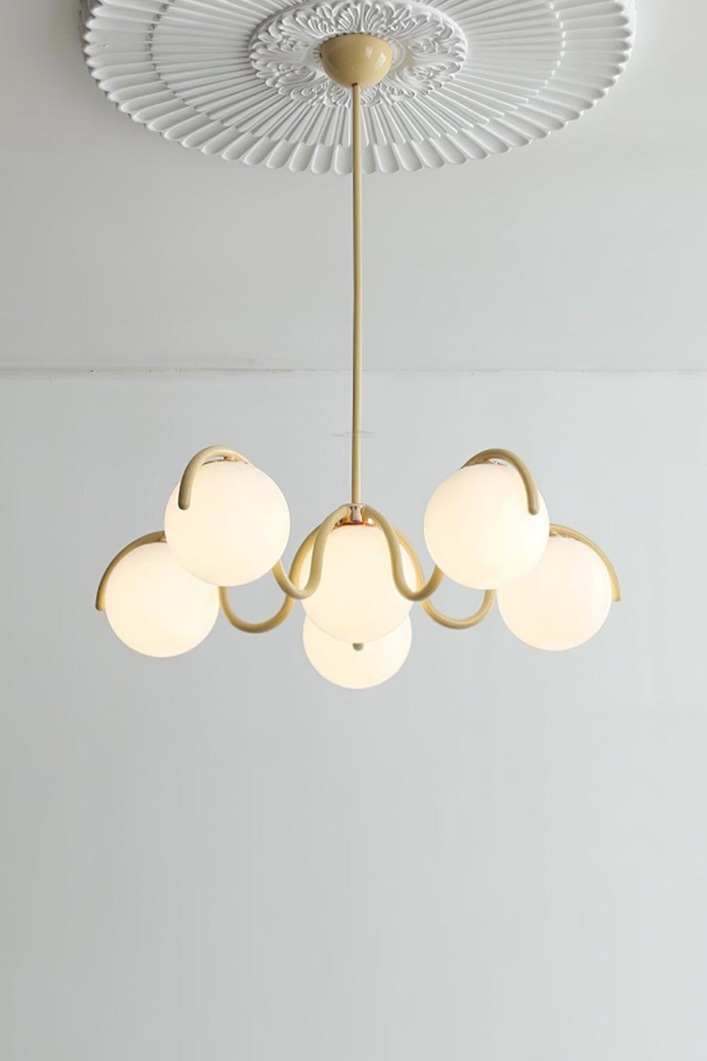 Arc Glow Orb Chandelier - view 11 | everlamps