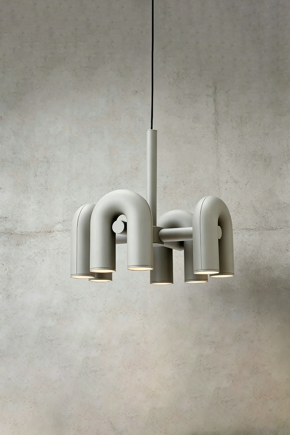 Arcade Polymer Chandelier - view 17 | everlamps