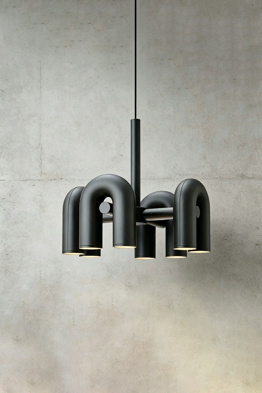 Arcade Polymer Chandelier - view 18 | everlamps