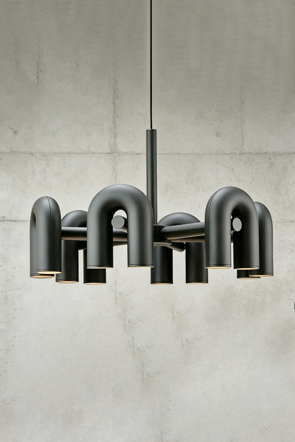 Arcade Polymer Chandelier - view 12 | everlamps