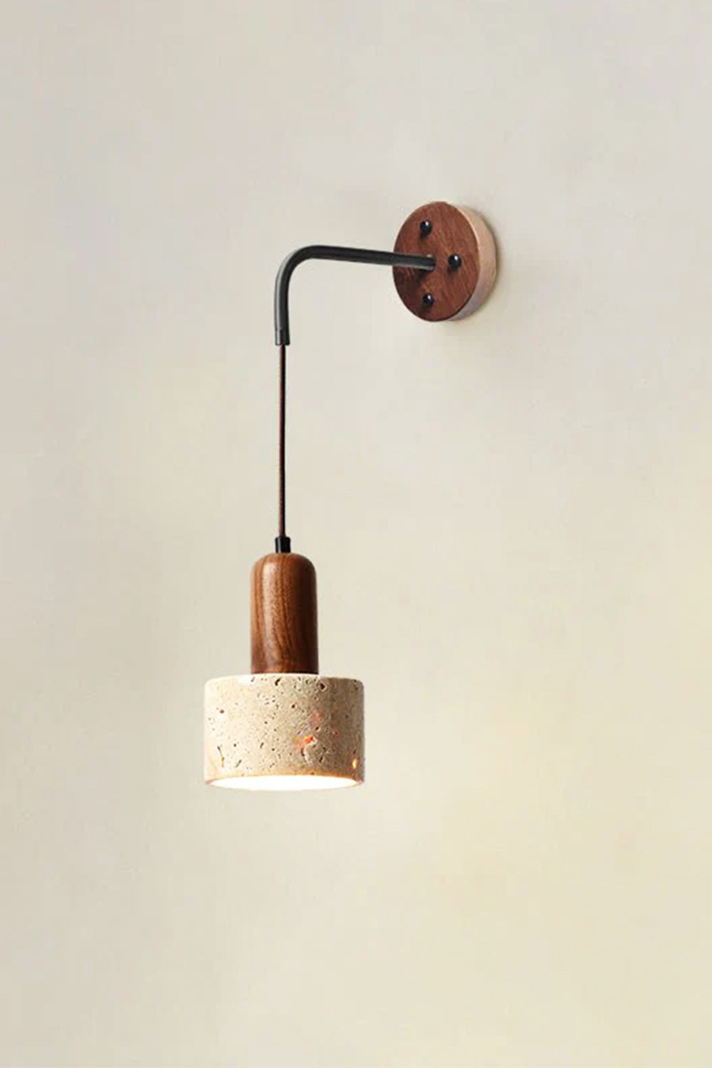 Arched Travertine Wall Light - view 31 | everlamps