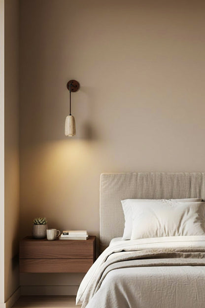 Arched Travertine Wall Light - view 16 | everlamps