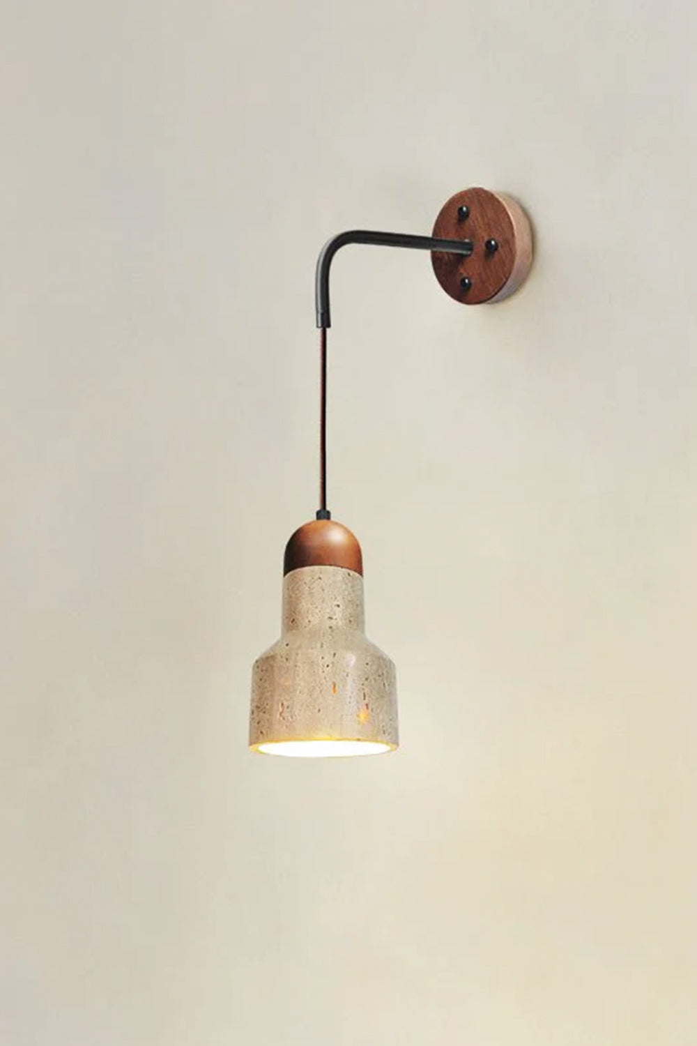 Arched Travertine Wall Light - view 35 | everlamps