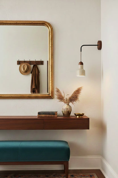 Arched Travertine Wall Light - view 14 | everlamps