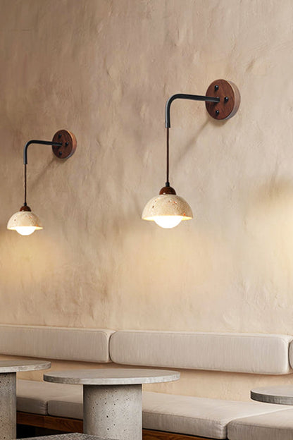 Arched Travertine Wall Light - view 17 | everlamps