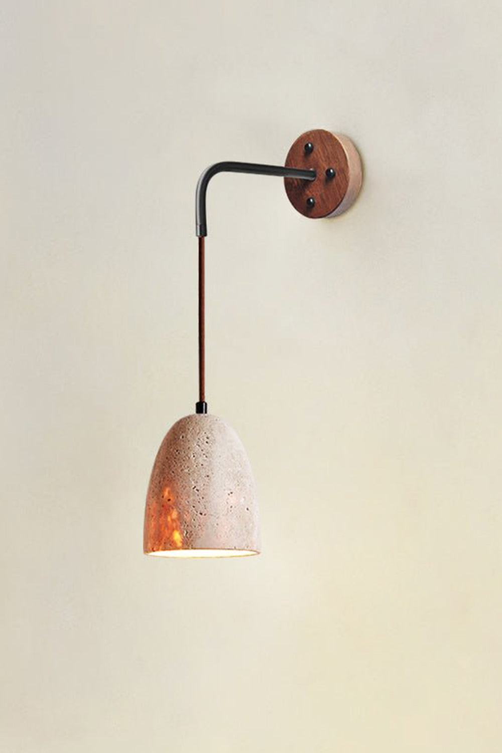 Arched Travertine Wall Light - view 21 | everlamps