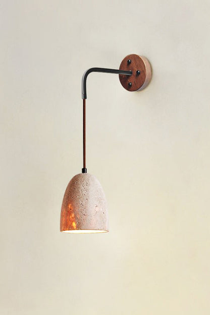 Arched Travertine Wall Light - view 21 | everlamps