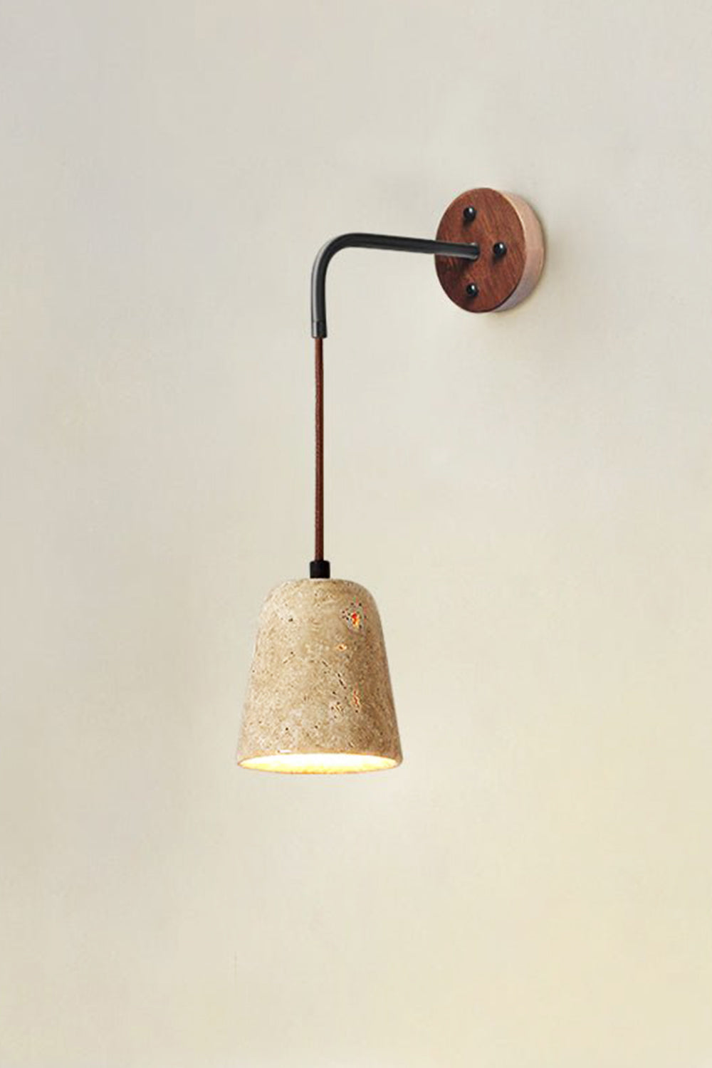 Arched Travertine Wall Light - view 22 | everlamps