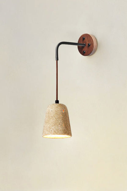 Arched Travertine Wall Light - view 36 | everlamps