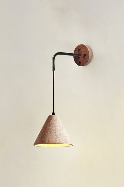 Arched Travertine Wall Light - view 23 | everlamps