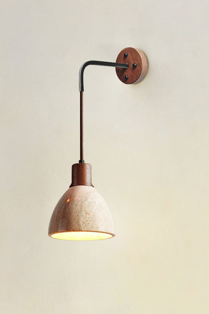 Arched Travertine Wall Light - view 24 | everlamps
