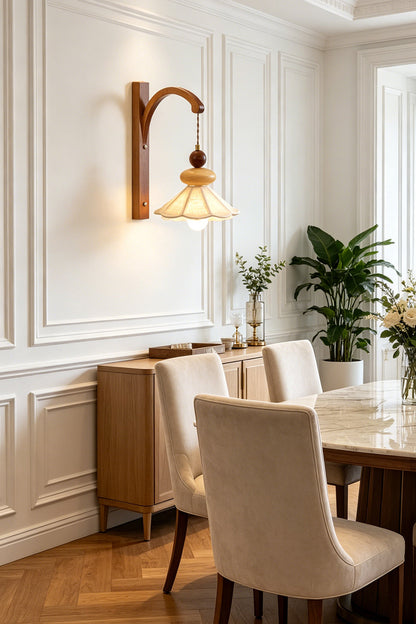 Arcus Timber Sconce | Restaurant | Samu  Lamp