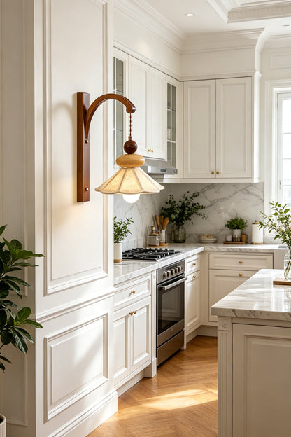 Arcus Timber Sconce | kitchen | Samu  Lamp