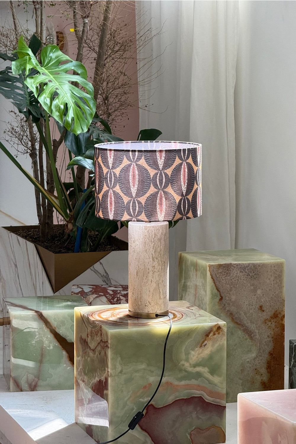 Aria Stone Table Lamp - view 14 | everlamps