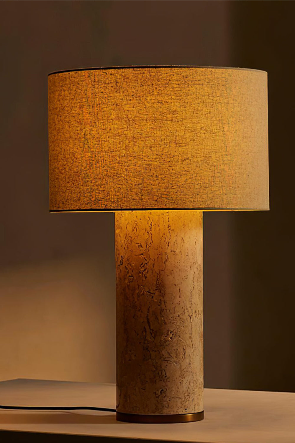 Aria Stone Table Lamp - view 13 | everlamps