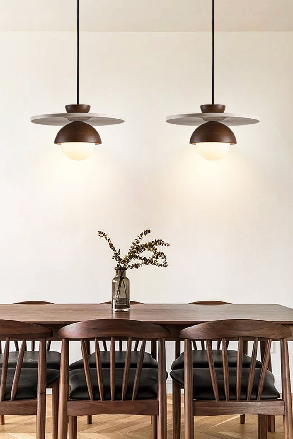 Arlo Travertine Pendant Light - view 4 | everlamps