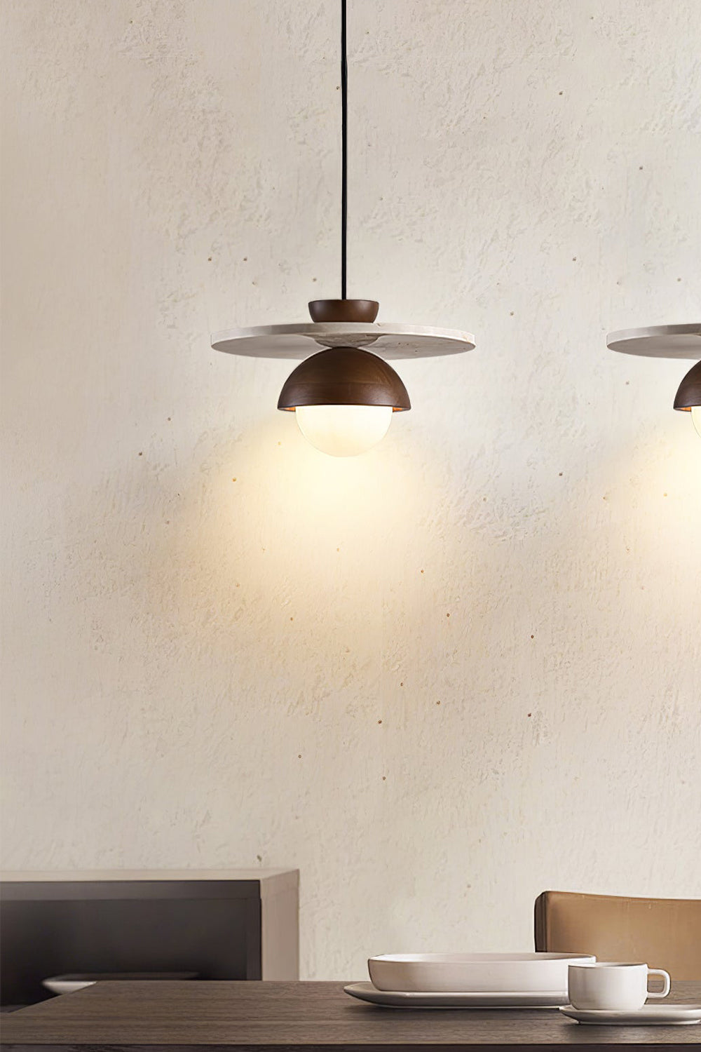 Arlo Travertine Pendant Light - view 8 | everlamps