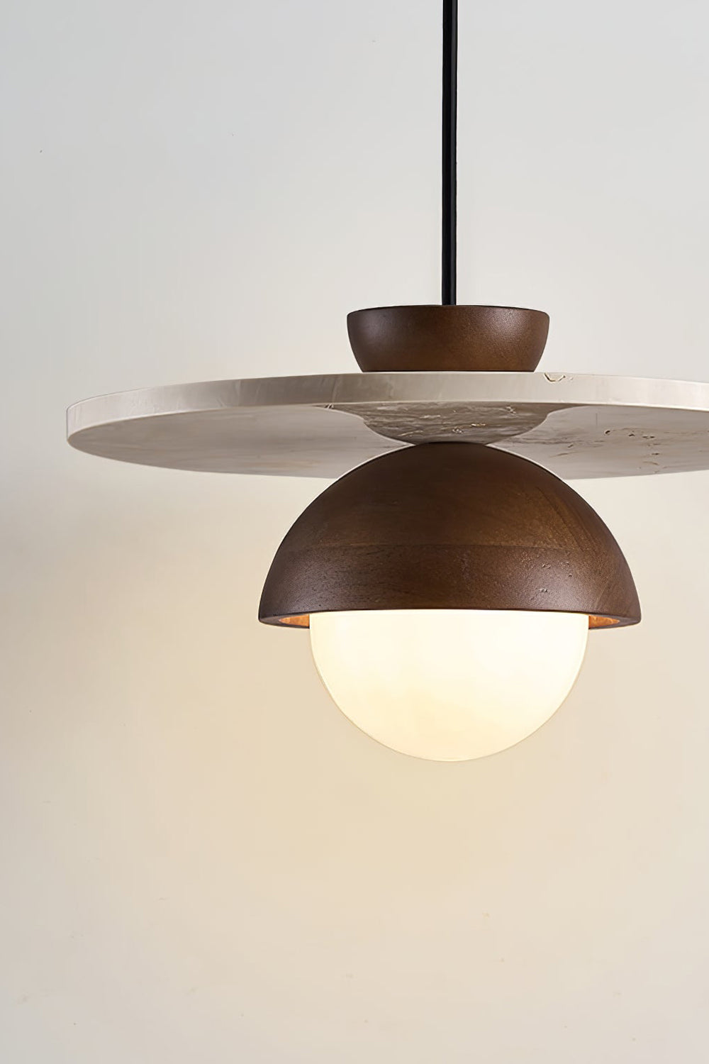 Arlo Travertine Pendant Light - view 9 | everlamps