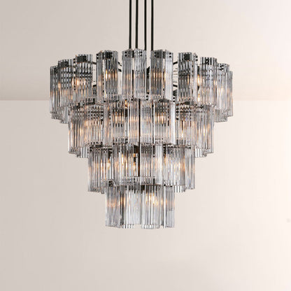 Delsia Glass Round Chandelier 48"D