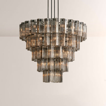 Delsia Glass Round Chandelier 60"