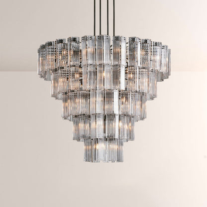 Delsia Glass Round Chandelier 60"