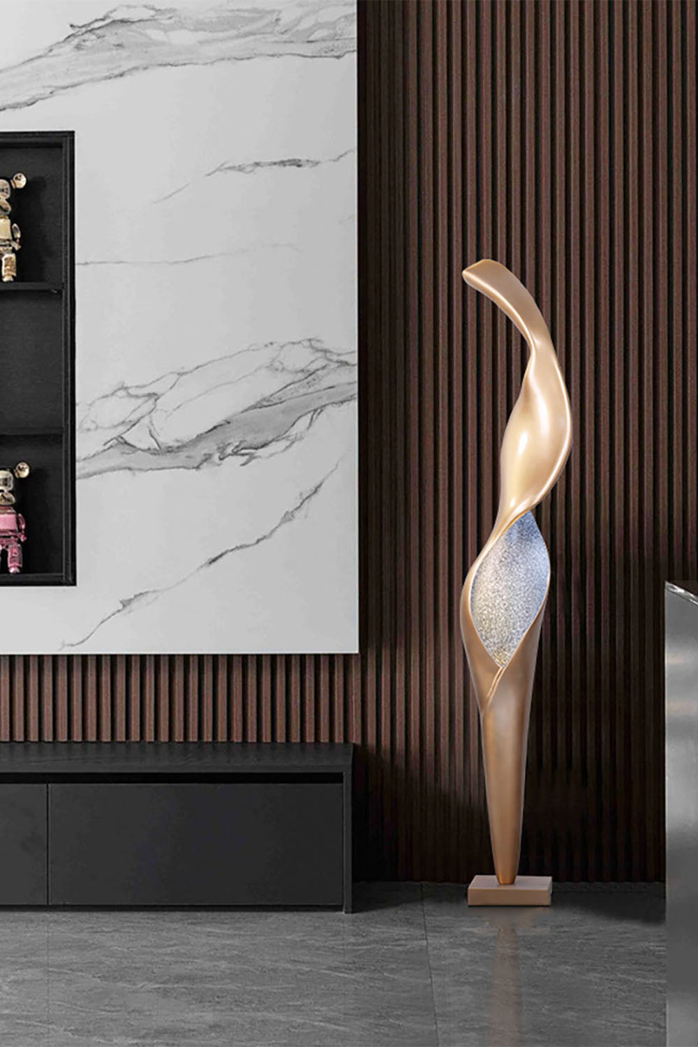 Art Torch Sculpture Floor Lamp - view 12 | everlamps