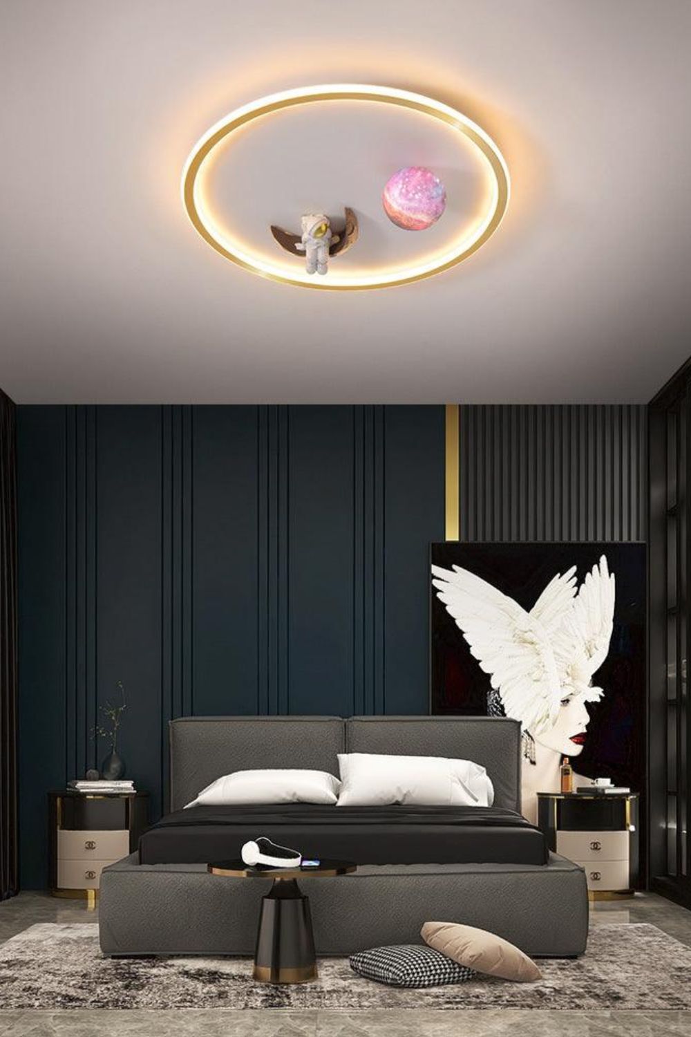 Astronaut Ceiling Lamp - view 16 | everlamps
