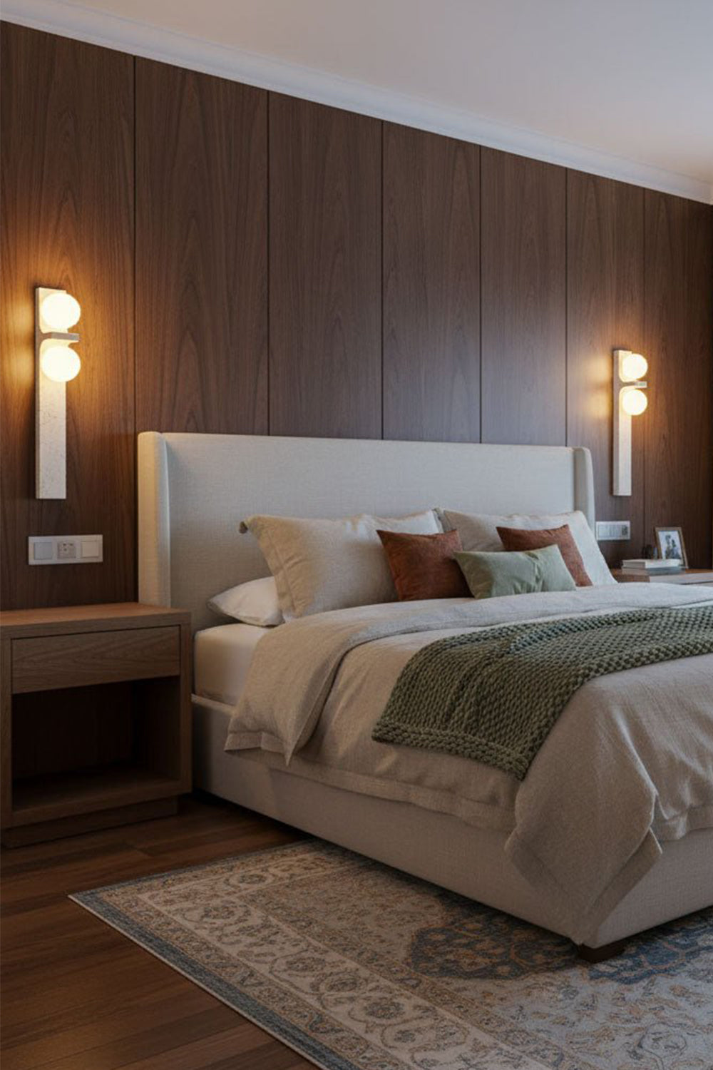 Asymmetrical Travertine Wall Sconce - view 14 | everlamps